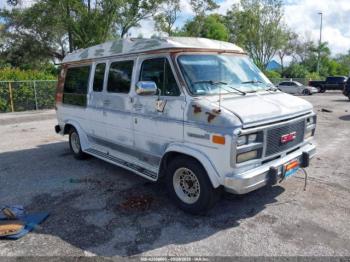  Salvage GMC Rally Wagon   Van