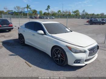  Salvage INFINITI Q50