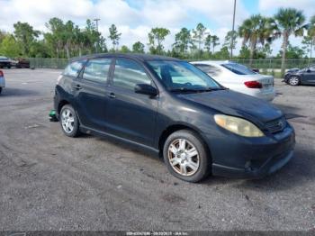  Salvage Toyota Matrix