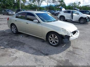  Salvage INFINITI G35