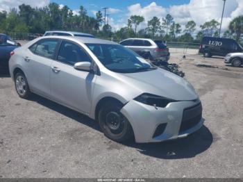  Salvage Toyota Corolla