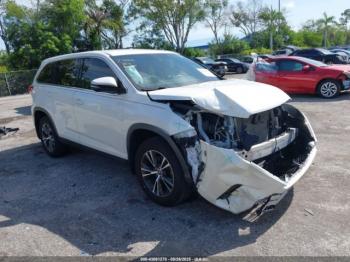 Salvage Toyota Highlander