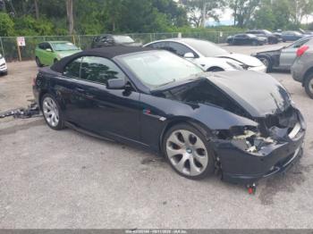  Salvage BMW 6 Series