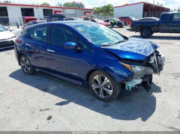  Salvage Nissan LEAF