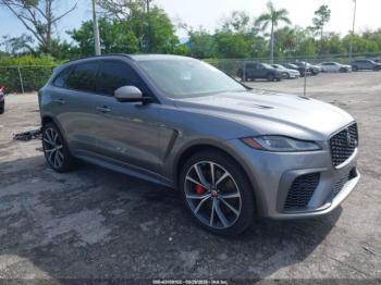  Salvage Jaguar F-PACE