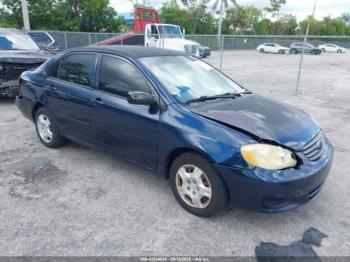  Salvage Toyota Corolla
