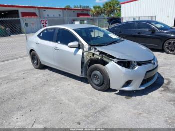 Salvage Toyota Corolla