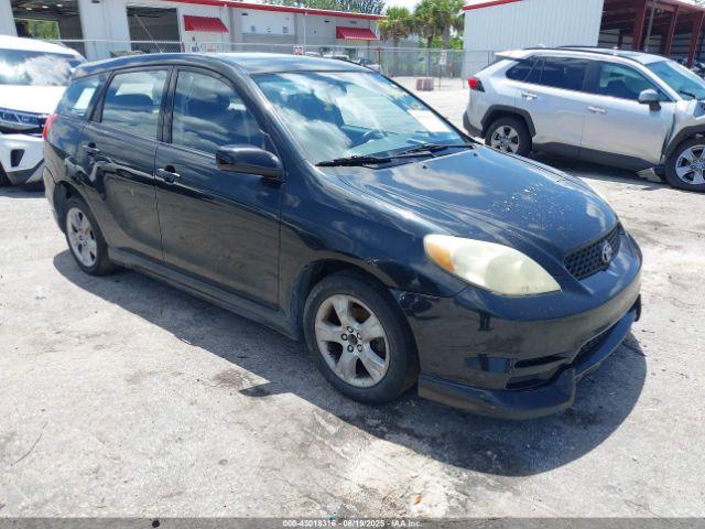  Salvage Toyota Matrix