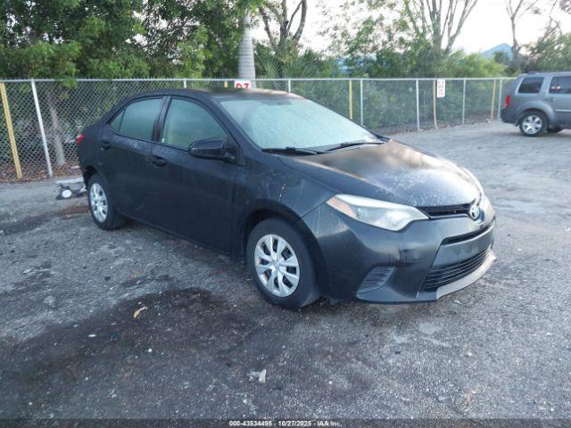  Salvage Toyota Corolla