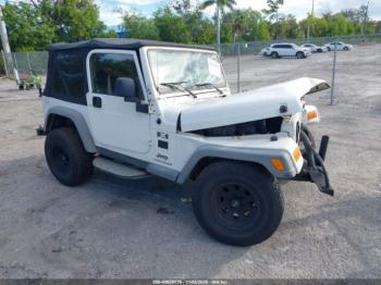  Salvage Jeep Wrangler
