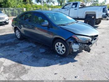  Salvage Toyota Corolla