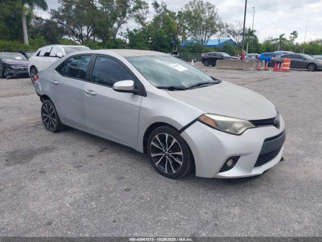  Salvage Toyota Corolla