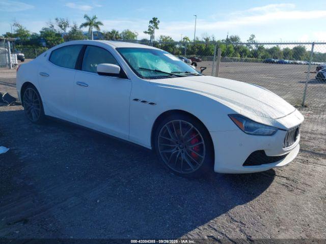  Salvage Maserati Ghibli