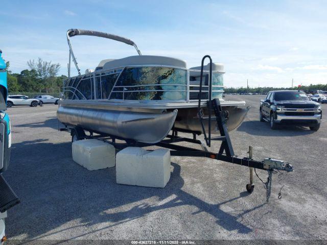  Salvage Sylvan Pontoon