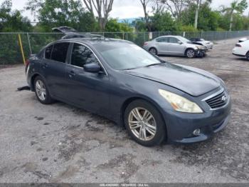  Salvage INFINITI G37