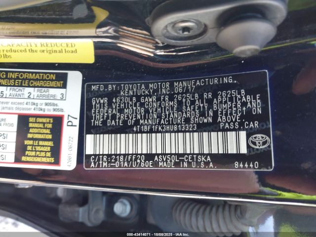 Toyota Camry Se Image 4