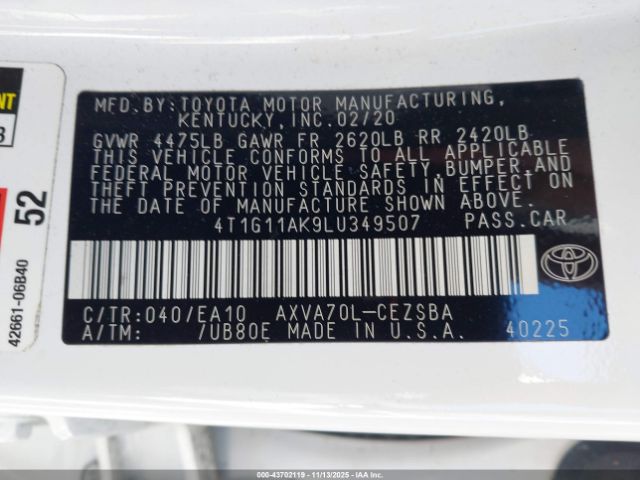 Toyota Camry Se Image 6