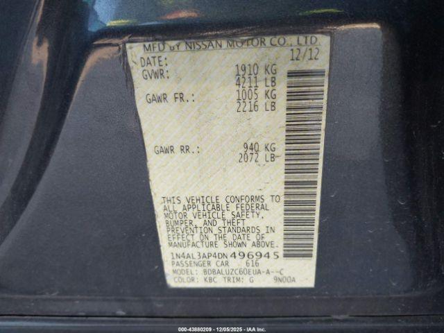 Nissan Altima 2.5 Sv Image 5