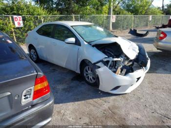  Salvage Toyota Corolla
