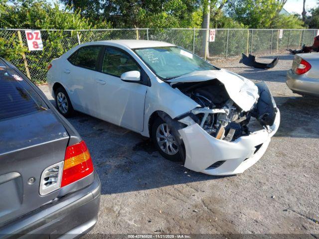  Salvage Toyota Corolla
