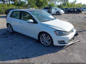  Salvage Volkswagen Golf