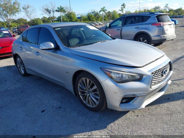  Salvage INFINITI Q50