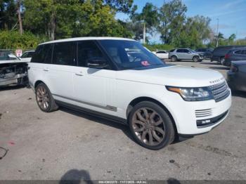  Salvage Land Rover Range Rover