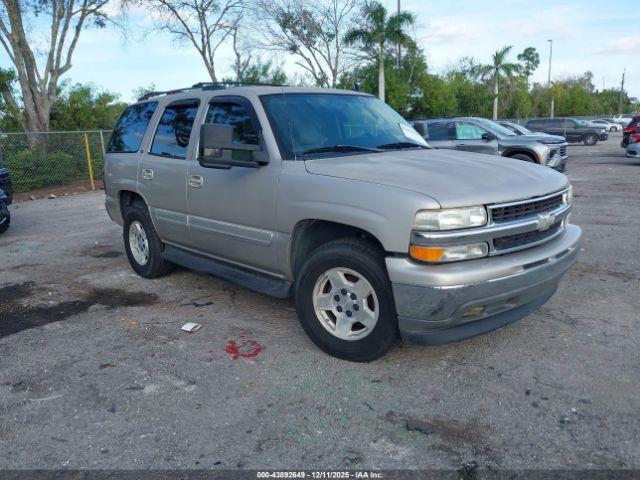  Salvage Chevrolet Tahoe