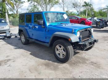  Salvage Jeep Wrangler