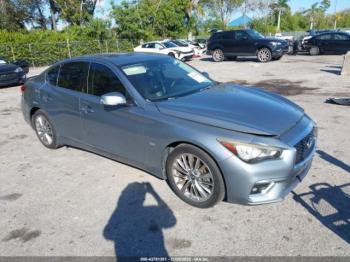  Salvage INFINITI Q50
