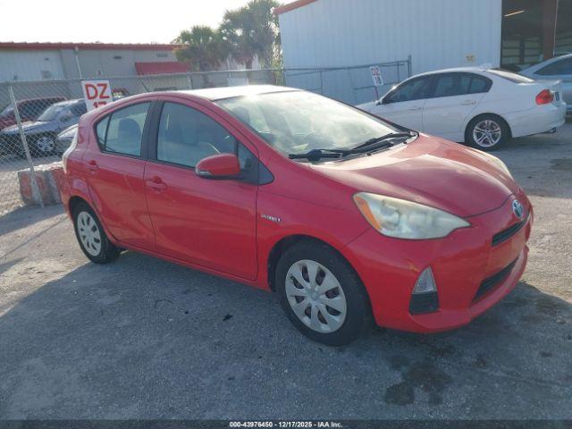  Salvage Toyota Prius c