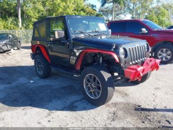  Salvage Jeep Wrangler
