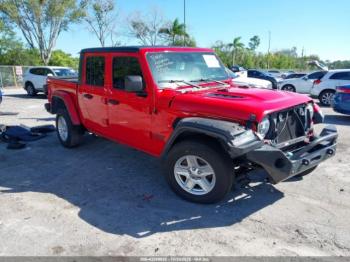  Salvage Jeep Gladiator