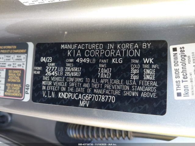 Kia Sportage Lx Image 8