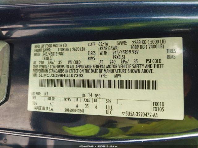 Lincoln MKC Reserve Image 9