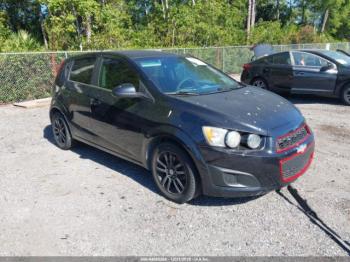  Salvage Chevrolet Sonic
