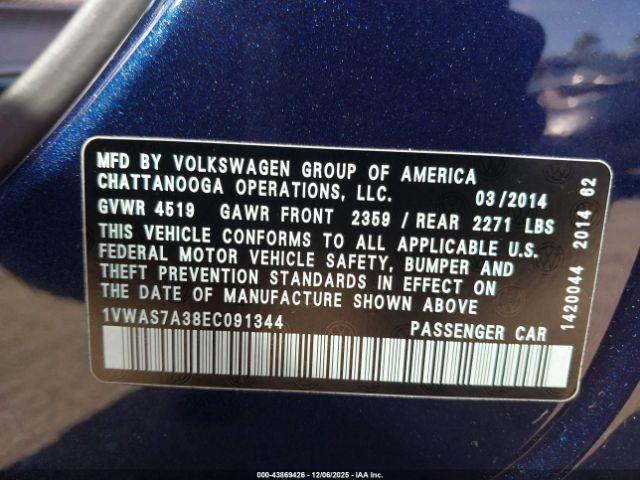 Volkswagen Passat 1.8t Wolfsburg Edition Image 7