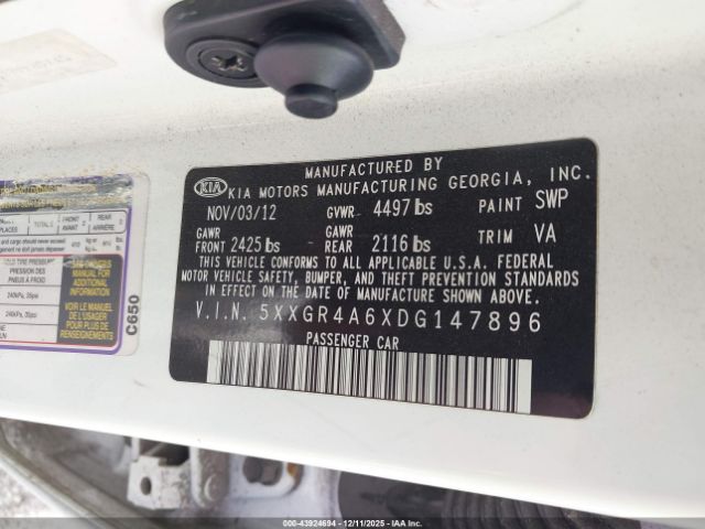 Kia Optima Sx Image 6