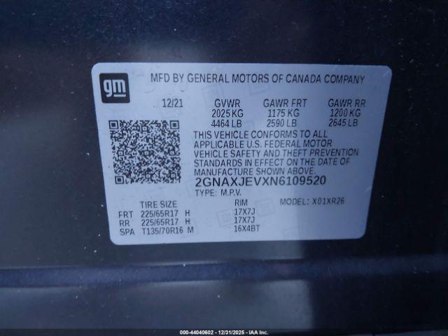 Chevrolet Equinox Fwd 2fl Image 2