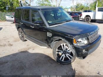  Salvage Land Rover LR4
