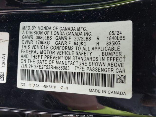 Honda Civic Sport Image 9