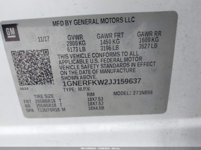 Chevrolet Traverse Ls Image 8