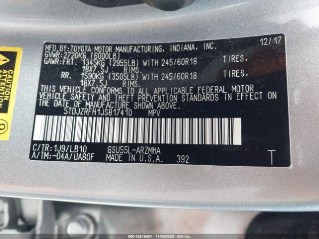 Toyota Highlander Xle Image 6