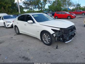  Salvage INFINITI Q50