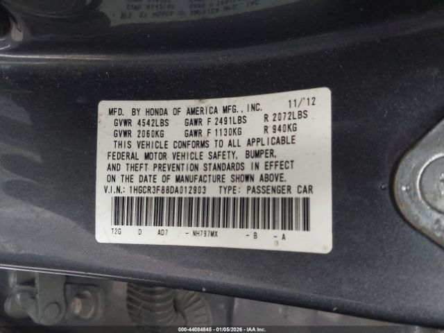 Honda Accord Ex-l V-6 Image 8