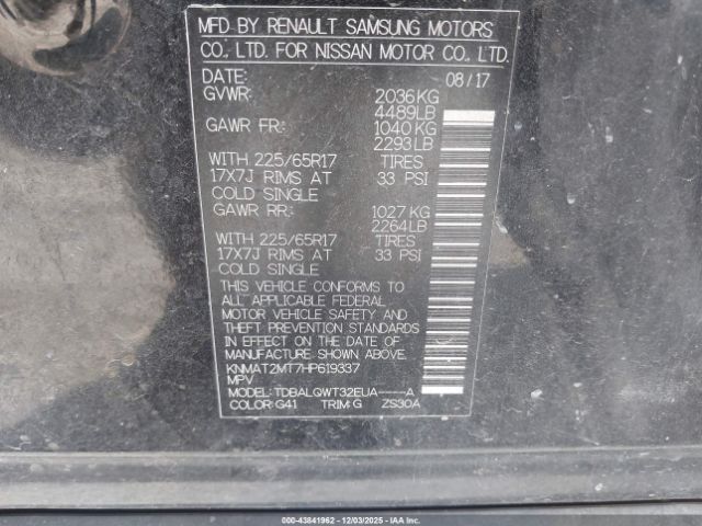 Nissan Rogue Sv Image 3