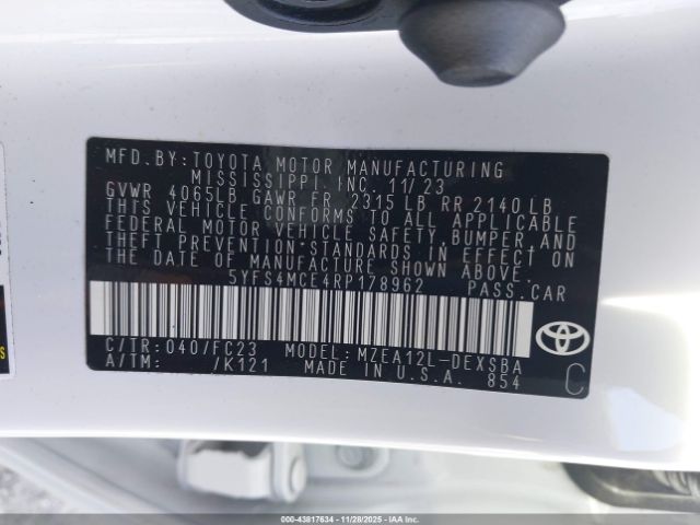 Toyota Corolla Se Image 2