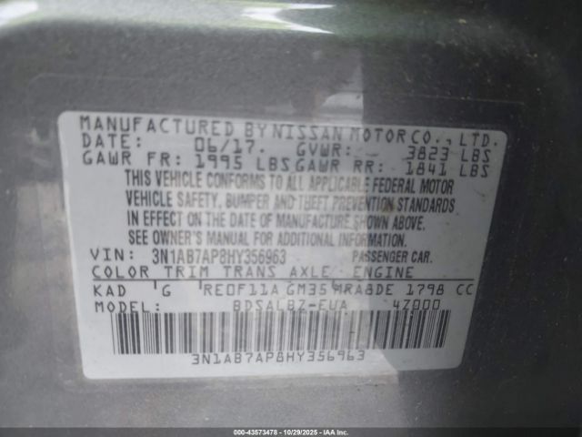 Nissan Sentra S Image 10