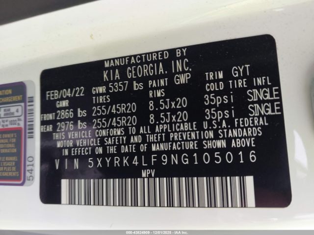 Kia Sorento Sx Prestige Image 5