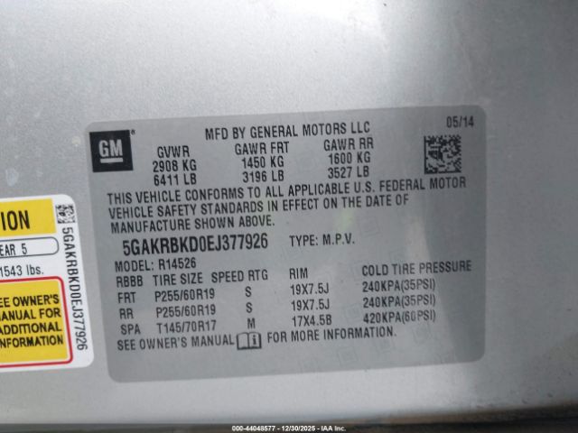 Buick Enclave Leather Image 13